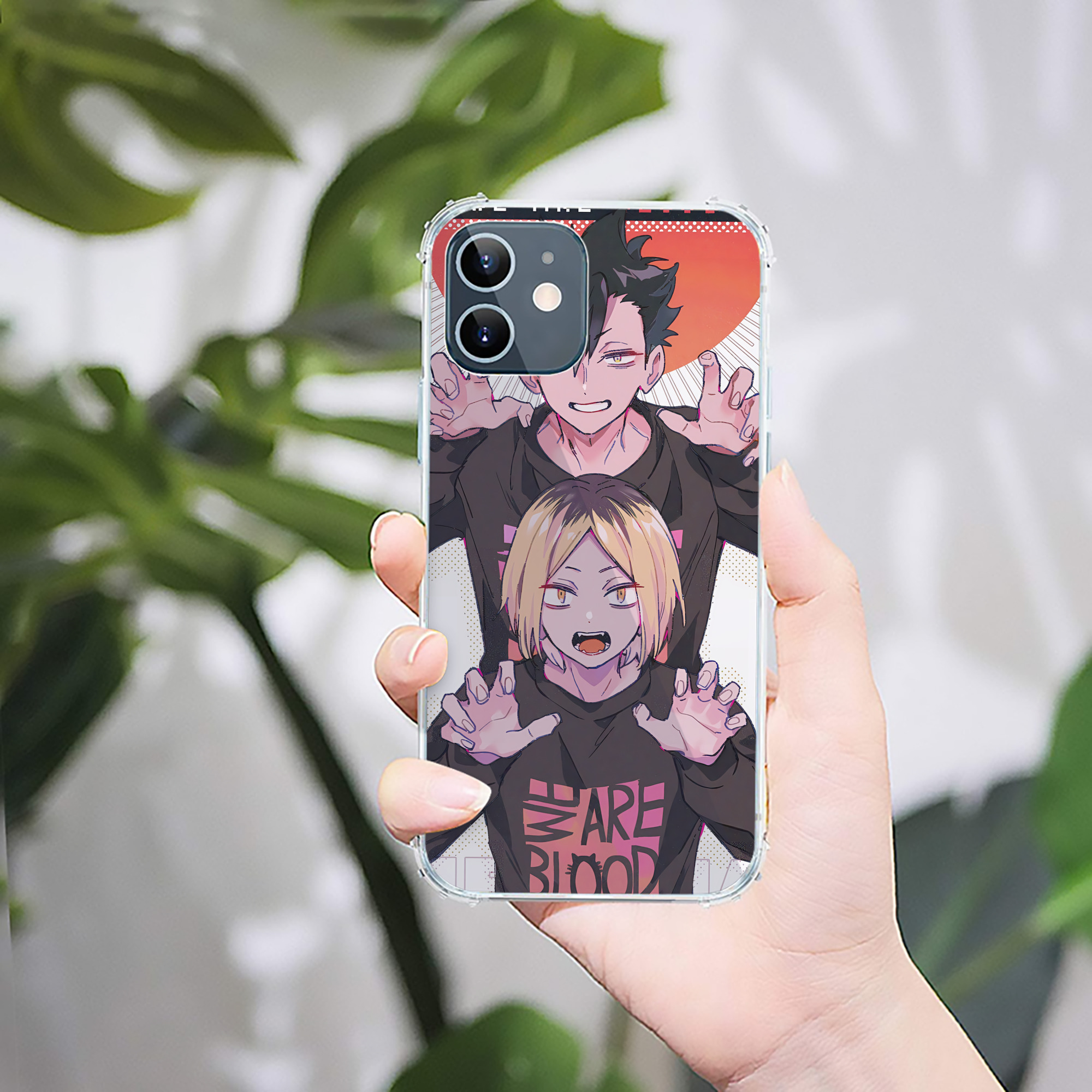 （画像用） ハイキュー!! Haikyu!! 【iPhone 12シリーズ対応】透明スマホケース（クリアソフトケース）